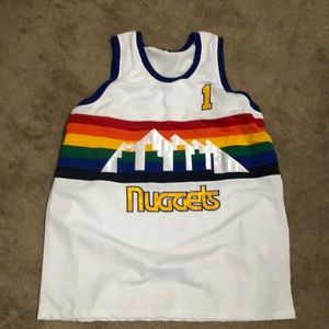 Chauncey Billups Nuggets Retro Skyline Jersey, XL